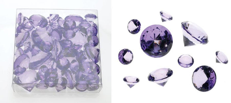 40 Gems- Jumbo & Assorted Sizes Table Scatter and Vase Decorations
